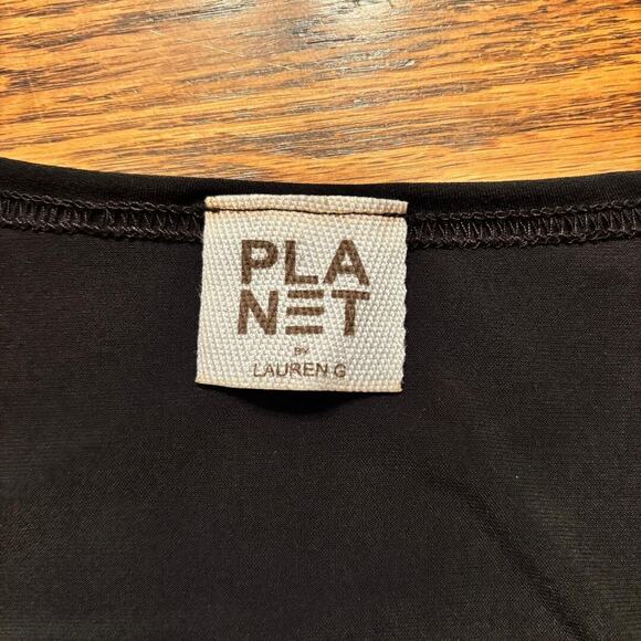 Planet by Lauren G Luxury Tank Black Women's Size S NWT Made in USA - Picture 5 of 12